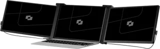 Draagbaar Beeldscherm 14 inch - Extra Monitor - Zwart