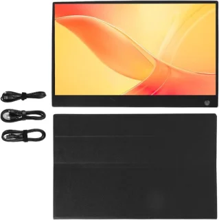 Draagbaar laptopscherm 14 inch zwart