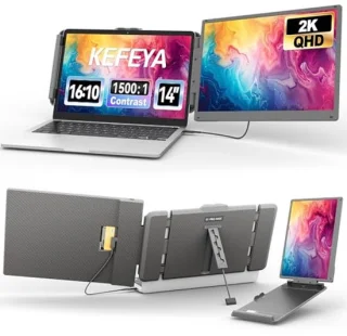 Draagbare 14 inch 2K QHD monitor