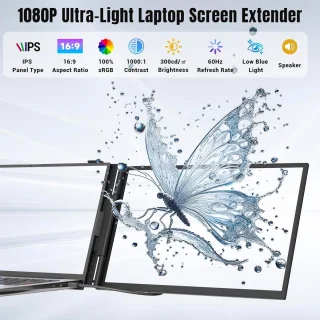Draagbare 14-inch Monitor Extender