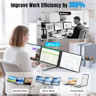 Draagbare 14-inch Monitor Extender