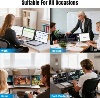 Draagbare 14-inch Monitor Extender