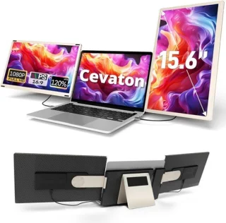 Draagbare 15,6 inch FHD IPS laptopschermverlenger