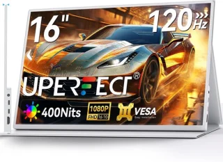 16" draagbare 120 Hz gaming-monitor: soepele prestaties onderweg