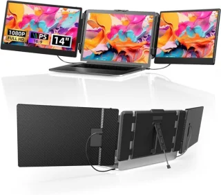 Draagbare Dubbele Laptopmonitor