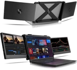 Draagbare dubbele monitor 11,6 inch FHD voor laptops tot 17"
