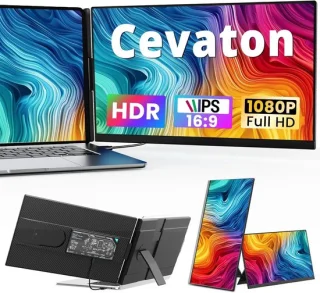 Draagbare Dubbele Monitor 15,6 inch voor Laptop