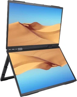 Draagbare dubbele monitor - laptop extender