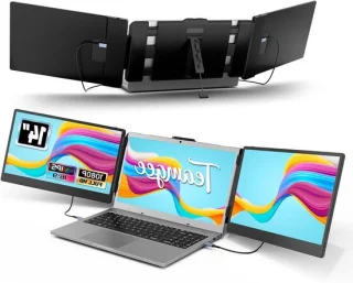 Draagbare monitor 14 inch zwart
