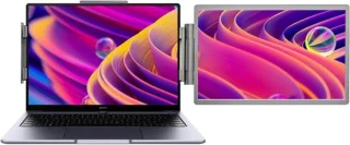 Draagbare monitor 14 inch zwart