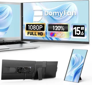 Draagbare monitor 15.6 inch fhd zwart