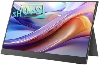 Draagbare monitor 15.6 inch FHD zwart