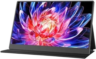 Draagbare monitor 156 inch FHD zwart