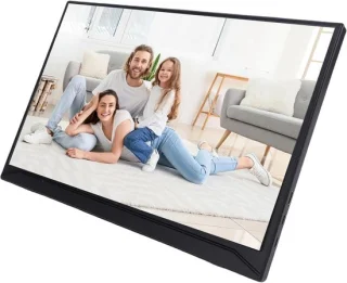 Draagbare monitor 156 inch FHD zwart