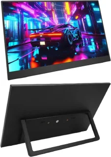 Draagbare monitor 15.6 inch full hd zwart