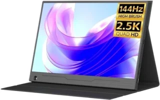 Draagbare monitor 15.6 inch zilver