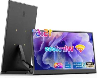 Draagbare monitor 15,6 inch Zwart