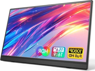 Draagbare monitor 15,6 inch Zwart