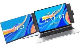 Draagbare monitor 15.6 inch zwart