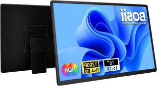 Draagbare monitor 16-inch zwart - extra laptopscherm