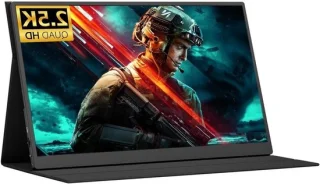 Draagbare monitor 16.1 inch zwart