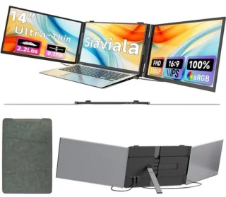 Draagbare monitor extender 14 inch full hd ips