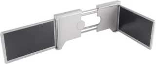 Draagbare monitor met dubbele 12-inch schermen
