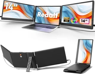 Draagbare Monitorverlenger 14 inch voor laptop
