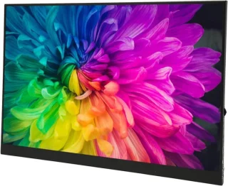 Draagbare touchscreen monitor 16 inch metaal