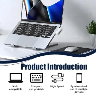 Draaibare USB-C Hub