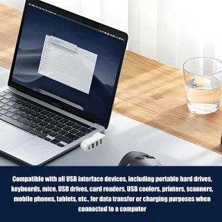 Draaibare USB-C Hub