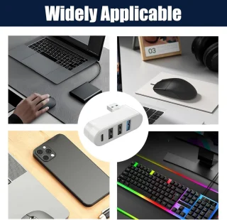 Draaibare USB-C Hub