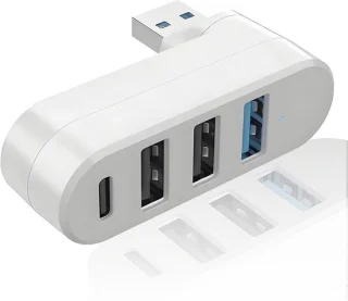 Draaibare USB-C Hub