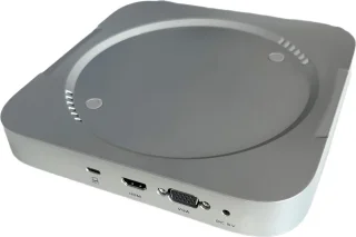 DrPhone MH483 USB C Docking Station met 2.5 inch HDD/SSD Behuizing Zilver
