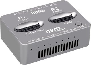 Twee M.2-SSD’s, één directe kloonoplossing