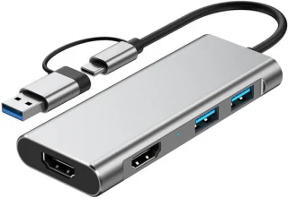 Dual HDMI dockingstation USB-C & USB 3.0