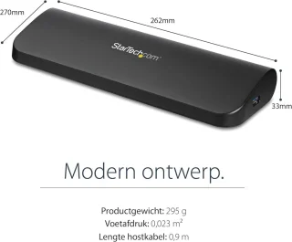 Dual Monitor Docking Station voor Laptop