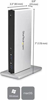 Dual-monitor dockingstation