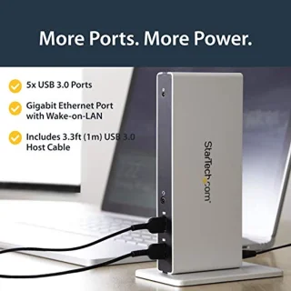 Dual-monitor USB 3.0 dockingstation voor Mac en Windows