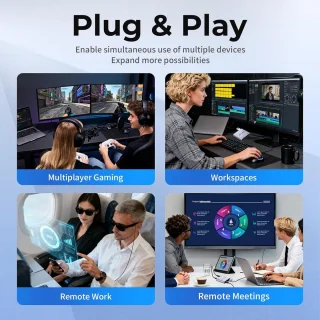 Dual USB-C Hub