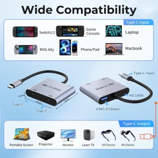 Dual USB-C Hub