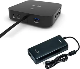 Dubbele display dockingstation USB-C hub laptop dock