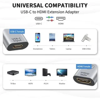 Duttek USB-C naar HDMI-adapter