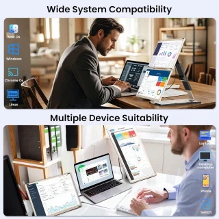 EasyView 15,6'' Draagbare Laptop Schermverlenger