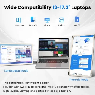 EasyView 15,6'' Draagbare Laptop Schermverlenger
