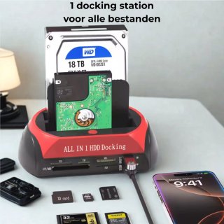 Wat vinden we goed aan de eletrova HDD Docking Station
