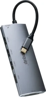 Equip USB-C (mannelijk) 7-in-1 Adapter/Dockingstation
