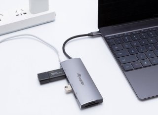 Wat vinden we goed aan de Equip USB-C (mannelijk) 7-in-1 Adapter/Dockingstation