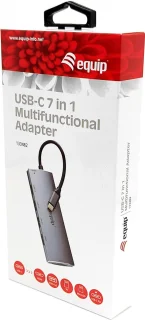 Equip USB-C (mannelijk) 7-in-1 Adapter/Dockingstation