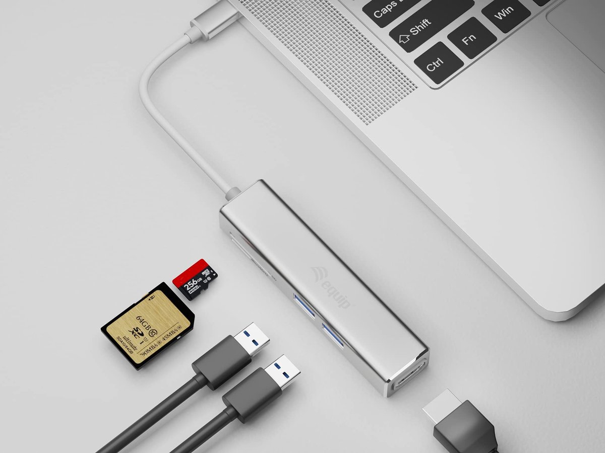 Equip USB Hub 133480 Grey